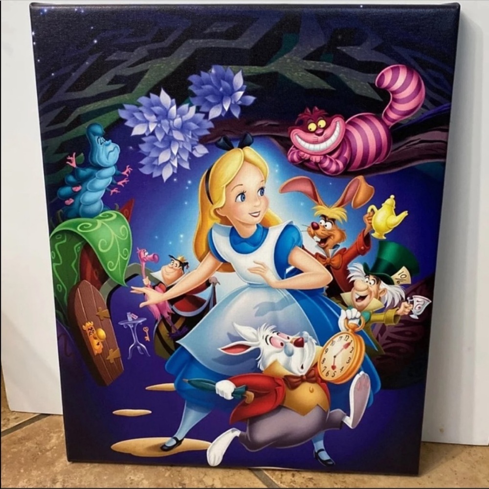 Disney Alice in Wonderland Canvas Print